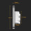 Tuya Smart Home WiFi Display Light Switch Glass Touch Switch for Three-Way Switch White 2