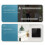 Tuya Smart Home WiFi Display Light Switch Glass Touch Switch for Three-Way Switch White 4