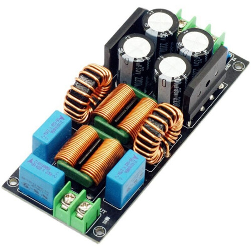 3X AC EMI Filter Audio Power Amplifier EMC EMI Electromagnetic Interference Purify Power  Differential Mode Common,20A 2