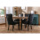 (Black, Velvet) 6-Pack Velvet Dining Chairs, Black 13