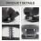 Adjustable Curved Hand Push Board Paint Polishing Tool 70x198mm 4
