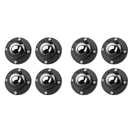 Updated Self Adhesive Caster Wheels 8 Pack, 201 Stainless Steel Stick  Wheels 1