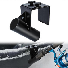 3 Holes Aquatic Plant CupsHeavy Duty Hands Free Ice Fishing Sled Rod Holder