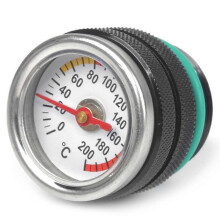 Universal Thermometer Oil Replaces Cap M30X1.5 for Kawasaki 650 KLR 1987-1998 Motorcycle Accessories Black