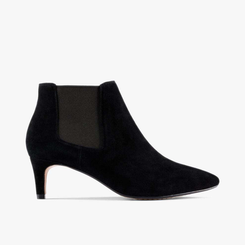 Clarks (Standard, 7 (Adults')) Laina55 Boot2 Black Sde