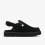 Clarks (Standard, 3 (Adults')) Meare Easy Black Suede 1