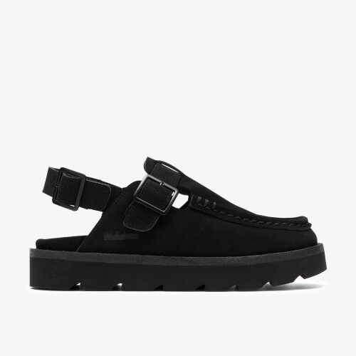 Clarks (Standard, 3 (Adults')) Meare Easy Black Suede
