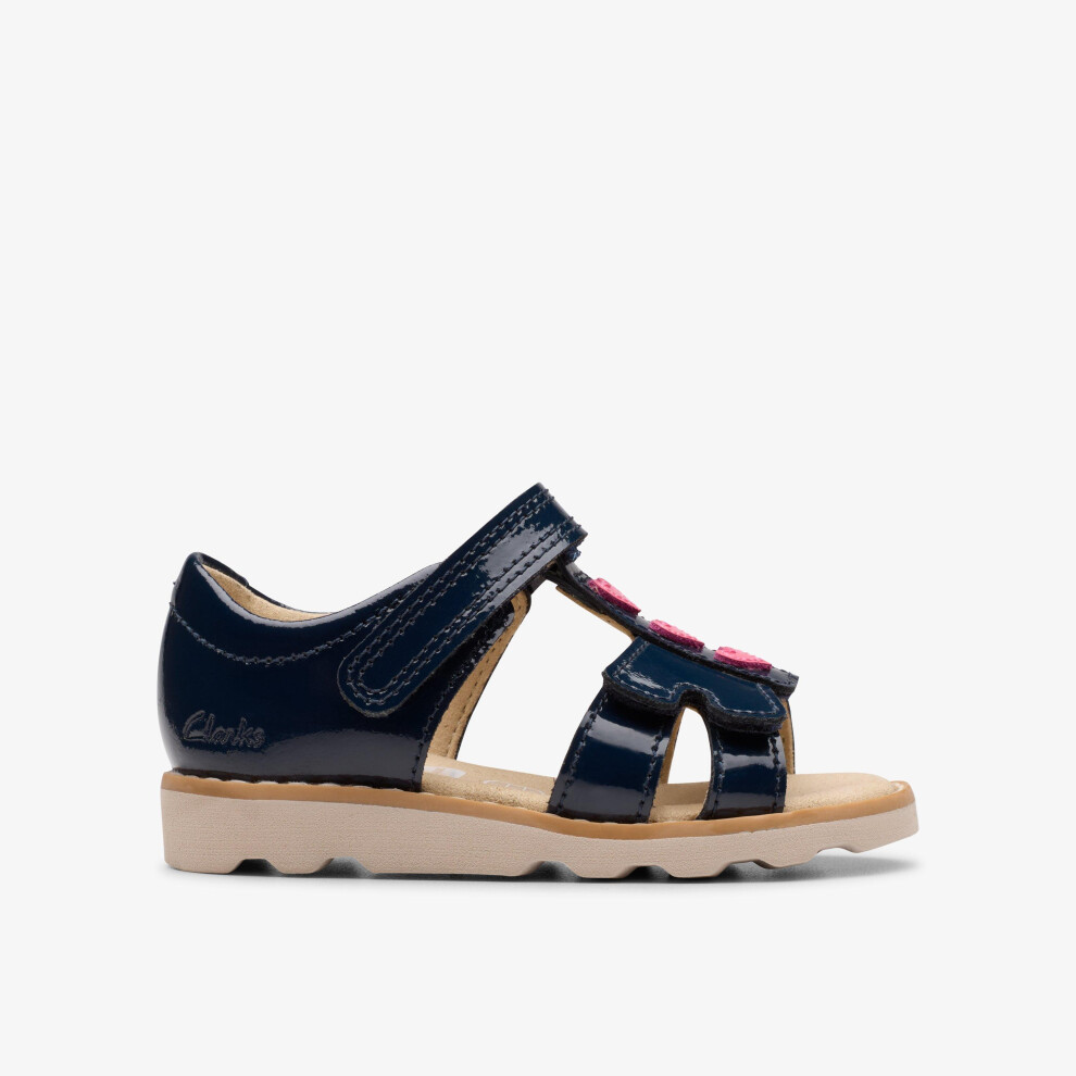 Clarks Crown Skip Toddler Navy
