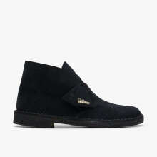 (Standard, 7.5 (Adults')) Desert Boot Black Sde