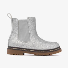 (Wide, 5 (Children's)) AdelaideFly T. Silver Metallic