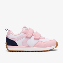 (Wide, 2 (Children's)) Dyrham Dash K. White/Pink
