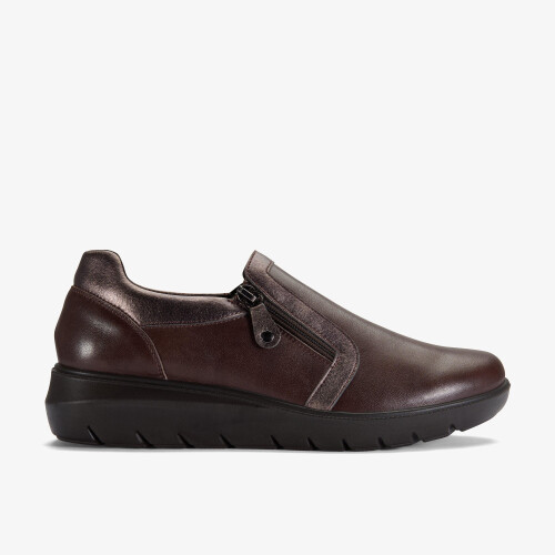 Clarks (Standard, 4 (Adults')) Un Bay Zip Bronze Metallic