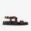 Clarks (Standard, 4 (Adults')) Zarlea Strap Brown Sde 1