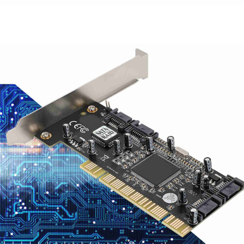 PCI SATA 150 4-Kanal RAID Karte 514 für Desktop 1