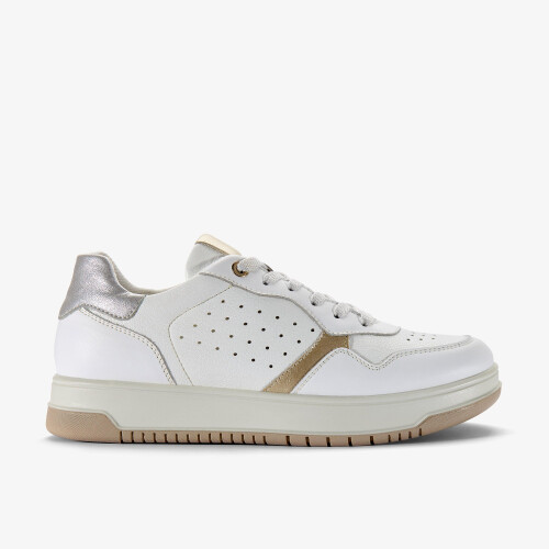 Clarks (Standard, 6 (Adults')) Hartridge Walk White Combi