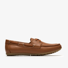 Elliotte Boat Tan Leather