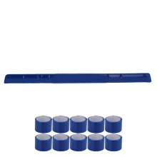 Sport Reflektierendes Armband Set 10 Stück Blau