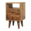 Classic Brown Wooden Bedside Table, 40*40*56cm 8