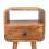 Mini Solid Wood Bedside – Oak Finish, 30*30*55cm 5