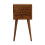 Chestnut Wood Bedside Table, 2 Drawers, 30*30*57cm 6