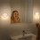 Motion Sensor LED Night Light with 4 Expression Dimmable Hallway Light Rechargeable LED with Timer 1PCS 3
