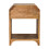 Brown Solid Wood Nightstand – 30*30*40cm 3