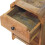 Brown Solid Wood Nightstand – 30*30*40cm 8