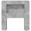 VidaXL vidaXL Headboard Cabinet with Storage Concrete Grey Engineered Wood 5