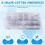 180 Pcs A1288 Split Galvanized R-Type Latch Bolt Cotter Pin Lockpin R Shape Cotter Pin 4