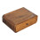 Dark Brown Walnut Nightstand, 32*45*15cm 4