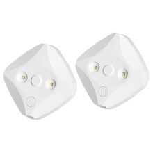 Household Smart Toilet LED Germicidal Light Deodorizing Odor USB Charging Automatic Toilet Disinfection Lamp 2pc