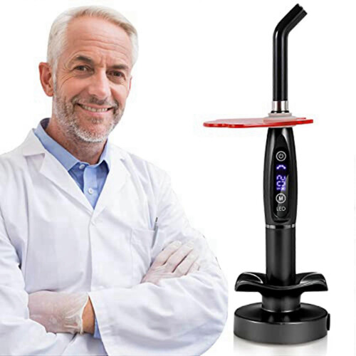 2X Adjustable LED Lamp Device,Curing Light- Newest Rechargeable Kits for LED Curing Lighting Light Lamp US Plug 1