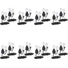 16Pcs Heavy Duty Adjustable Grow Light Ratchet Rope Hanger Yoyo for Grow Light Fixtures Gardening
