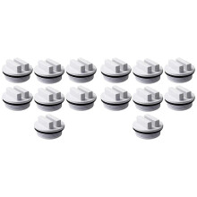 14 Pcs 1.5 Inch Threaded Pool Spa Return Winterizing Filter Drain Plug with O-Ring for Winterizing Pools During Season