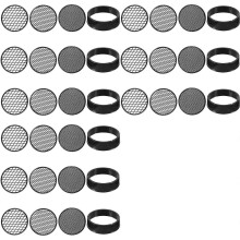 9Pack Sifting Pan Outdoor Gold Panning Soil Sifter Garden Sieve Mesh Garden Mini Sifting Pan Soil Sand Sieve for Outdoor