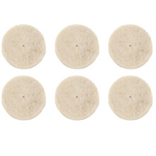 198Pcs Soft Felt Polishing Buffing Wheel Mixed Accessory for Rotary Tool