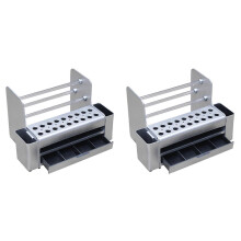 2X Screwdriver Storage Rack Holder Multifunctional Organizer RC Repair Tools Kit Desktop Stand for Hex Screw Driver