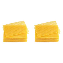 Beeswax Sheets 60Pcs Beeswax Foundation Sheets Wax Foundation for Bee Frames Natural Honeycomb Sheets Beeswax Sheets