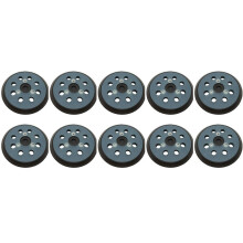 10X 5 Inch 8 Hole Sander Hook and Loop Replacement Sanding Pad for Makita BO5010,BO5030/K,BO5031K,BO5041K,XOB01Z Sander