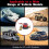 Top Post Battery Disconnect Switch with Voltmeter, 5-80V Master Isolator Kill-Switch Kit - Car Battery Disconnect Switch 3