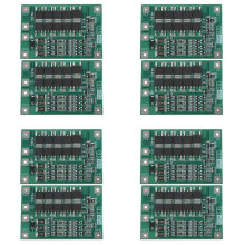 8PCS 3S 40A for Screwdriver 12V Li-Ion 18650 Bms Battery Protection Board Pcm with Balance Liion Battery Cell Module
