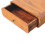 Dark Brown Walnut Nightstand, 32*45*15cm 8