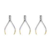 3X Long Handle Dental Orthodontic Wire Distal Cutting Pliers Insertion Cutting Instrument Dental Cutting Pliers