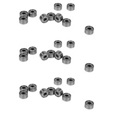30Pcs Miniature Rubber Sealed Metal Shielded Metric Radial Ball Bearing Model: 692 ZZ 2X6X3MM