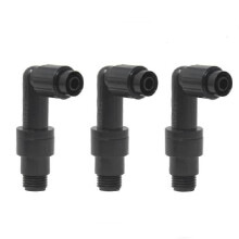 Combination Check Valve and Elbow for Pentair R172061 for Automatic Chlorine/Bromine Pool and Spa Feeders (3-Pack)