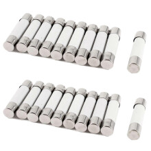 20 Pcs 250V 30A 6X30mm Cylindrical Ceramic Tube Fuses Link