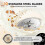 Nut Milk Maker Machine,40oz Soy Milk Maker with Self-Cleaning, Delay Start,Keep Warm,for Juice,Smoothie,Eu Plug 4