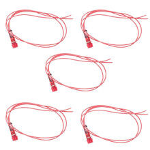 5X Neon Indicator Pilot Signal Lamp Red Light AC 250V W2 Wires