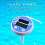 3X Floating Pool Thermometer Wireless - Swimming Pool Temperature Thermometer Easy Read, Solar Digital Pool Thermometer 5