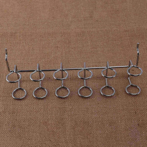 4 Pcs Screwdriver Holder Pegboard Multi-Tool Holder Accessory Pegboard Accessories Multi-Ring Tool Holder for Pegboard 1